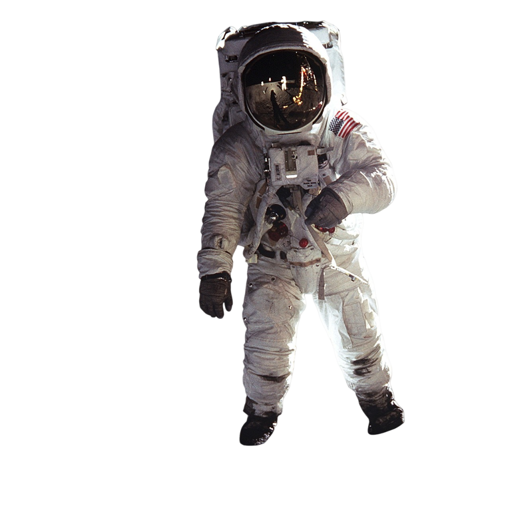 Astronauta flutuando no espaço